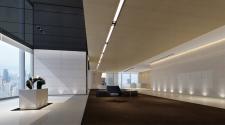 京基金融中心中国联合金融控股办公空间室内设计方案设计说明